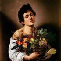 Boy with a Basket of Fruit